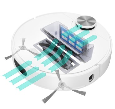 Niceboy ION Charles i9 White Filtrační systém MAX Clean